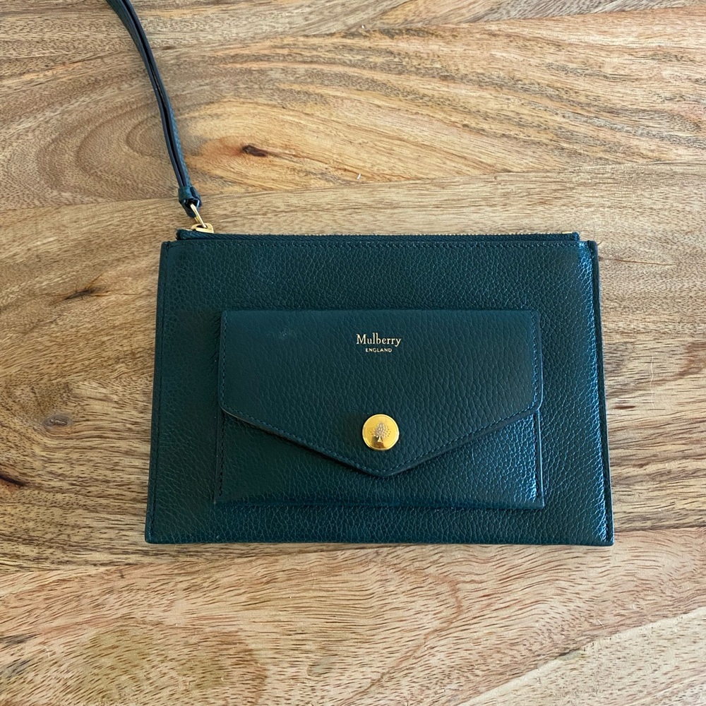 Mulberry Pouch Wristlet - Picture 1 of 3